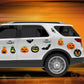 🎃 LIMITED TIME 👻 Glow-in-the-Dark Halloween Car Magnets | Spooky Bats, Witches & Pumpkins for Cars & Outdoor Decor