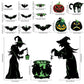 🎃 LIMITED TIME 👻 Glow-in-the-Dark Halloween Car Magnets | Spooky Bats, Witches & Pumpkins for Cars & Outdoor Decor