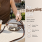 🏈 Clear Football-Shaped Crossbody Bag – Game-Day Style Meets Everyday Convenience ✨