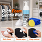 🧢✨ No-Rinse Baseball Cap Cleaner Foam – Quick-Dry Hat Stain & Sweat Cleaner