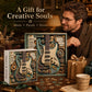 🎸⚙️ Steampunk Guitar 3D Puzzle – Creative DIY Building Kit & Unique Home Decor