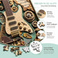 🎸⚙️ Steampunk Guitar 3D Puzzle – Creative DIY Building Kit & Unique Home Decor