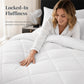 ☁️🛏️ 3-Piece Quilted Comforter Set – Soft All-Season Bedding with Matching Shams