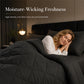 ☁️🛏️ 3-Piece Quilted Comforter Set – Soft All-Season Bedding with Matching Shams