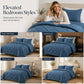 ☁️🛏️ 3-Piece Quilted Comforter Set – Soft All-Season Bedding with Matching Shams