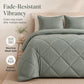 ☁️🛏️ 3-Piece Quilted Comforter Set – Soft All-Season Bedding with Matching Shams