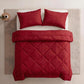 ☁️🛏️ 3-Piece Quilted Comforter Set – Soft All-Season Bedding with Matching Shams