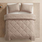 ☁️🛏️ 3-Piece Quilted Comforter Set – Soft All-Season Bedding with Matching Shams