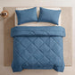 ☁️🛏️ 3-Piece Quilted Comforter Set – Soft All-Season Bedding with Matching Shams