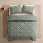☁️🛏️ 3-Piece Quilted Comforter Set – Soft All-Season Bedding with Matching Shams