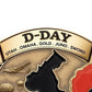 🎖️ Limited Edition D-Day 80th Anniversary Commemorative Badge – WWII Memorial Collectible