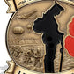 🎖️ Limited Edition D-Day 80th Anniversary Commemorative Badge – WWII Memorial Collectible
