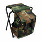 🏕️🎒 2-in-1 Folding Chair Backpack – Portable 10L Camping Stool & Outdoor Seat