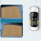 🚗 Universal Car Window Shade – Adjustable Heat Blocking Privacy Curtain for Cars