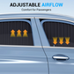 🚗 Universal Car Window Shade – Adjustable Heat Blocking Privacy Curtain for Cars