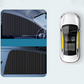 🚗 Universal Car Window Shade – Adjustable Heat Blocking Privacy Curtain for Cars