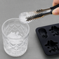 💀 3D Skull Silicone Ice Cube Tray with Lid – Fun Slow-Melting Ice Mold for Whiskey, Cocktails & Halloween Drinks