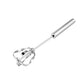 🥚 Easy Press Manual Egg Beater – Stainless Steel Hand Whisk for Eggs, Cream & Baking