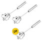 🥚 Easy Press Manual Egg Beater – Stainless Steel Hand Whisk for Eggs, Cream & Baking