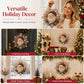 🎄 Christmas Diamond Art Hanging Kit – Sparkling DIY Holiday Ornaments for Door, Window & Wall Decor