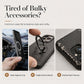 📱 360° Magnetic Shockproof Phone Case – Rotating Stand + Wireless Charging Protection