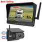 🚛 Drive With Confidence! Wireless 1080P HD Backup Camera – Split-Screen System for Trucks & RVs