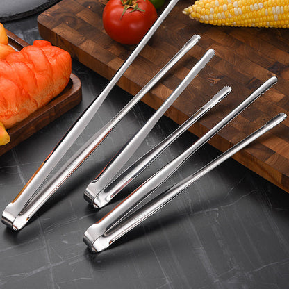 Multifunctional Stainless Steel Kitchen Tongs