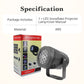 ✨ LED Snowflake Christmas Projector Lamp – 16 Magical Patterns