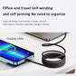 100W Magnetic Retractable Car Charging Cable ⚡🚗