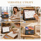 📅 2027 Desk Calendar & Habit Tracker – Artistic Oil Painting Monthly Planner for Work & Study
