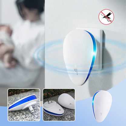 🦟 Ultrasonic Pest Repeller – Silent Plug-In Insect & Rodent Deterrent for Home, Kitchen & Garage