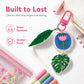 🎨 DIY Shrink Art Craft Kit – 10-Color Markers & Shrink Plastic for Custom Charms, Jewelry & Keychains