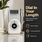 💈 Cordless Self Hair Clipper – Adjustable Dial Hair Trimmer with Washable Head & Digital Battery Display