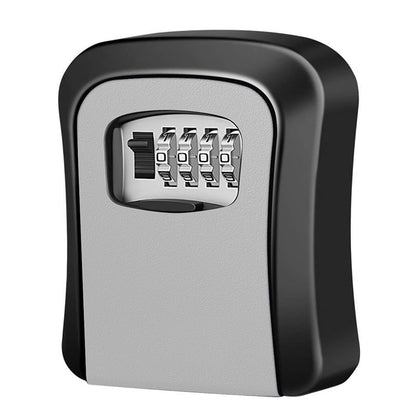 🔐 Wall-Mounted Key Lock Box – 4-Digit Combination Key Safe for Home, Airbnb & Emergency Access