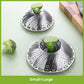 Expandable Stainless Steel Steamer Basket 🥦 | Foldable Multi-Size Food Steamer