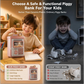 🐷💳 Kids Automatic ATM Piggy Bank with Password – Interactive Money Saving Bank with Card, Fingerprint & Cash Deposit