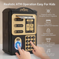 🐷💳 Kids Automatic ATM Piggy Bank with Password – Interactive Money Saving Bank with Card, Fingerprint & Cash Deposit