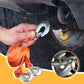 13FT Heavy-Duty Car Tow Strap 🚗 | 3-Ton Recovery Strap with Safety Hooks