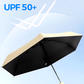 15cm Mini UV Protection Umbrella ☂️ | UPF 50+ Sun & Rain