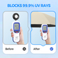 15cm Mini UV Protection Umbrella ☂️ | UPF 50+ Sun & Rain