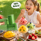 🥕⚡ 3-in-1 Cordless Electric Vegetable Cutter – Rechargeable Slicer, Shredder & Ice Shaver