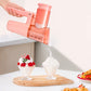🥕⚡ 3-in-1 Cordless Electric Vegetable Cutter – Rechargeable Slicer, Shredder & Ice Shaver