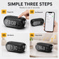 🔊 Bluetooth Speaker Alarm Clock – Dual Alarm Portable Audio