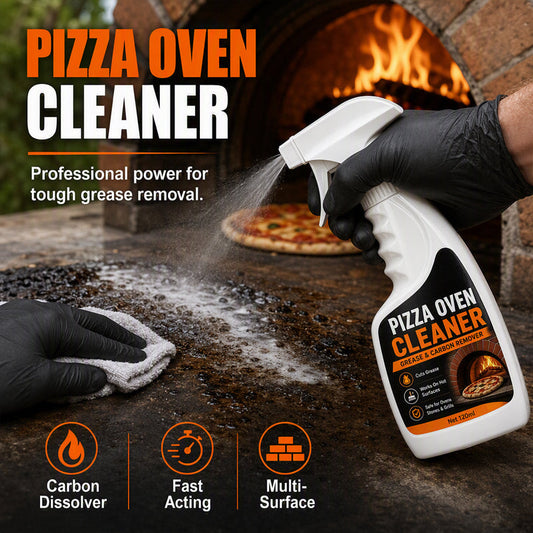 🍕🧼 Powerful Pizza Oven Cleaner Spray – Deep Cleaner for Grease, Carbon & Baked-On Grime