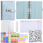 💰🔐 A6 Budget Binder with Combination Lock – Cash Envelope Organizer for Savings Challenges & Budget Planning