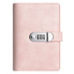 💰🔐 A6 Budget Binder with Combination Lock – Cash Envelope Organizer for Savings Challenges & Budget Planning