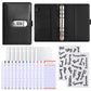 💰🔐 A6 Budget Binder with Combination Lock – Cash Envelope Organizer for Savings Challenges & Budget Planning