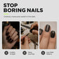 🎃💅 Glow-in-the-Dark Halloween Nail Wraps – Luminous Gel-Style Nail Stickers for Spooky Season