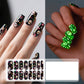 🎃💅 Glow-in-the-Dark Halloween Nail Wraps – Luminous Gel-Style Nail Stickers for Spooky Season