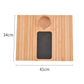 🛋️☕ Bamboo Couch Arm Cup Holder Tray – Sofa Organizer for Drinks, Phone, Remote & Snacks
